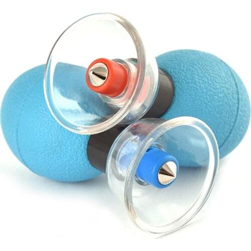 2 Pcs /Pair Meridian Magnetic Acupuncture Suction Cup Weight Loss Body Acupressu Needle Magnetic Therapy Vacuum Cupping