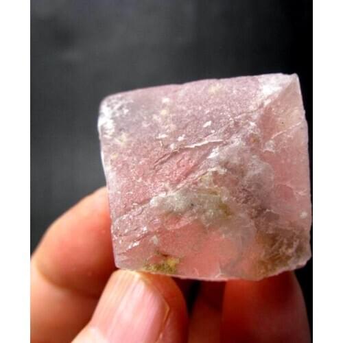 54g Pink Octahedral Fluorite - crystals and stones healing Mineral specimen Home Decor feng shui decoration
