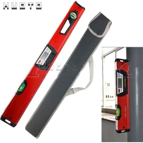 600mm Laser Electronic Digital Level Inclinometer Protractor Angle Finder 60cm LCD Screen Magnets with laser Digital Level