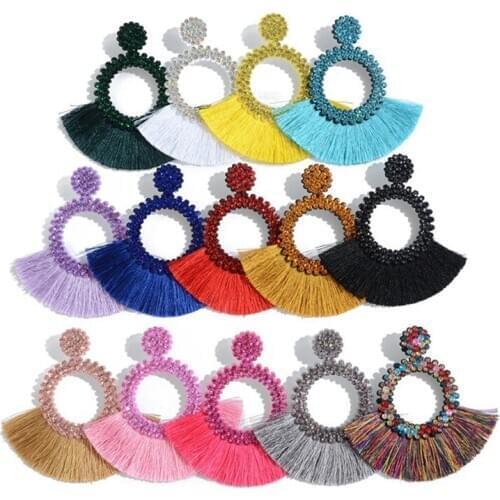 Jieyue jewelry Ethnic Earrings