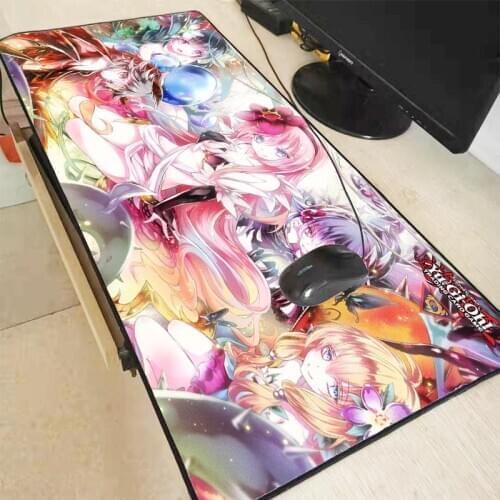 MRGBEST Sexy Girl Anime Large Locking Edge Mouse Pad PC Computer Desk Mat Size for 300*600*2mm and 400*900*3mm Game Mousepad