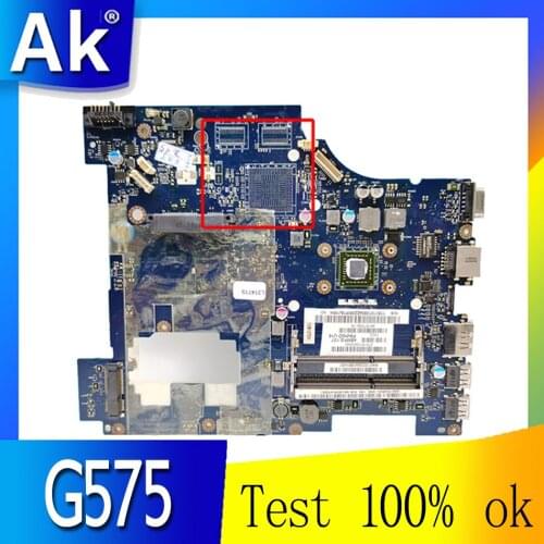 Laptop motherboard For LENOVO Ideapad G575 EME450 Laptop Motherboard PAWGD LA-6757P 11013934 DDR3 Notebook Mainboard