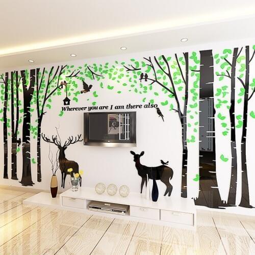 MiSTO Wall Stickers Trees
