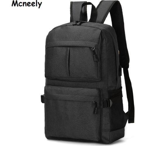 Hot Sale Fashion Unisex Laptop Backpack USB Charging Computer Backpack Casual Style Bags Large Male Business Travel Bag Backpack