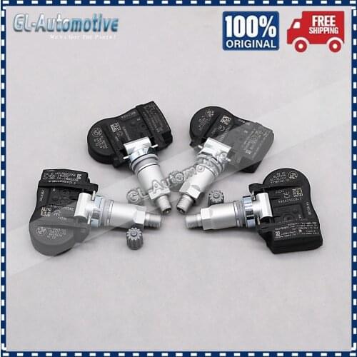 Set of (4) TPMS 36106856209 Tire Pressure Sensor for BMW F20 F22 F45 U02 F46 F30 F34 F39 6856209 433MHZ