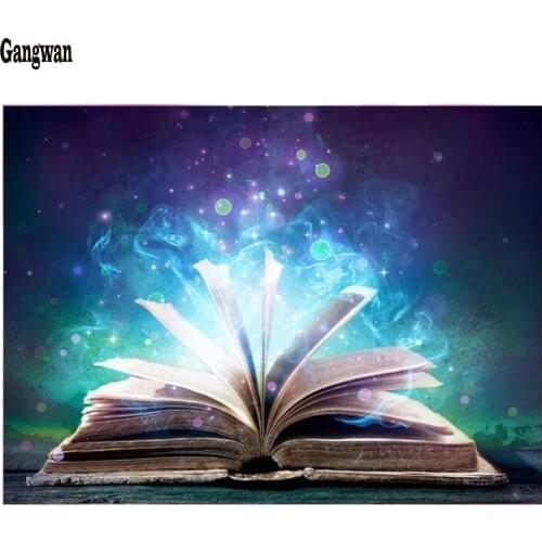 Full Drill Square round 5D DIY Diamond Painting Cartoon Books Night Dream Diamond Embroidery fairy tale Picture Of Rhinestone