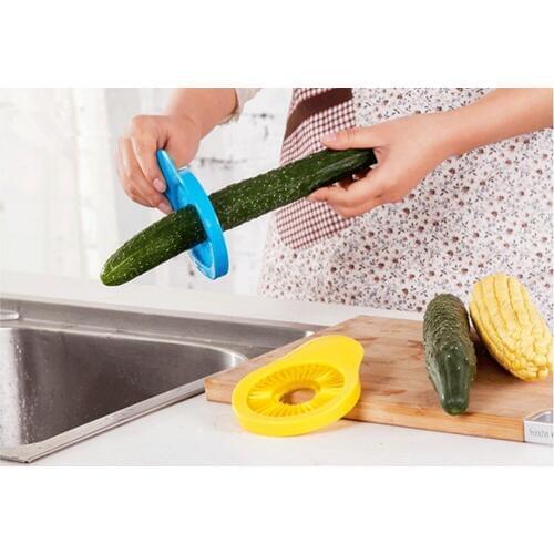 1PC Vegetable Cleaning Brush Cuisine Vegetable Surface Cleaning Portable Corn Brush Cucumber Round Shape Wash Brush OK 0802