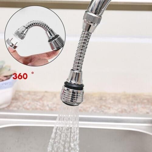 Splash-proof Shower Faucet Filter Sprinkler Rotatable Tap Water Filter Water Saver