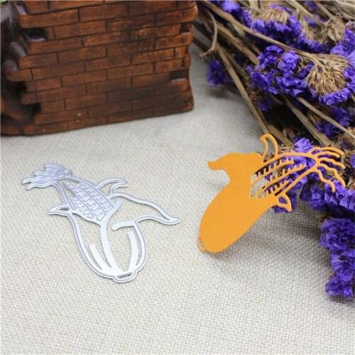 1Pc New Cute Corn Metal Cutting Dies Stencils for DIY Scrapbooking/photo Album Christmas Decorative Embossing DIY Paper Cards