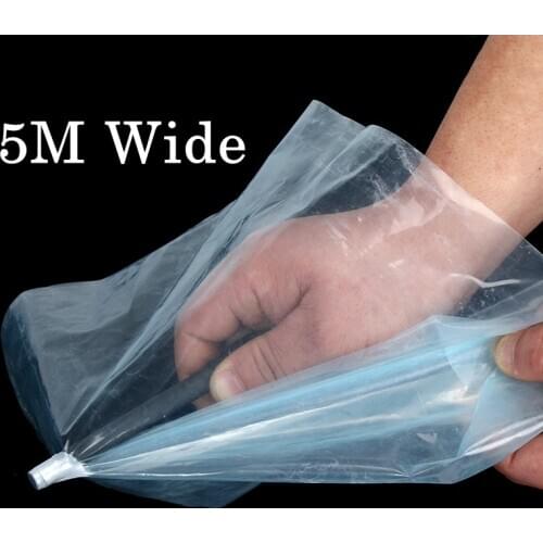 5M Wide 0.06mm Garden Greenhouse Film Fruit Vegetables Cultivation Anti-aging Anti-fog Heat Preservation Film