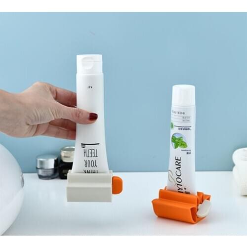 Bathroom Accessories Toothpaste Device Tube Squeezer Plastic Tooth Paste Dispenser Manual Toothpaste Tube Squeezer Press Squeeze
