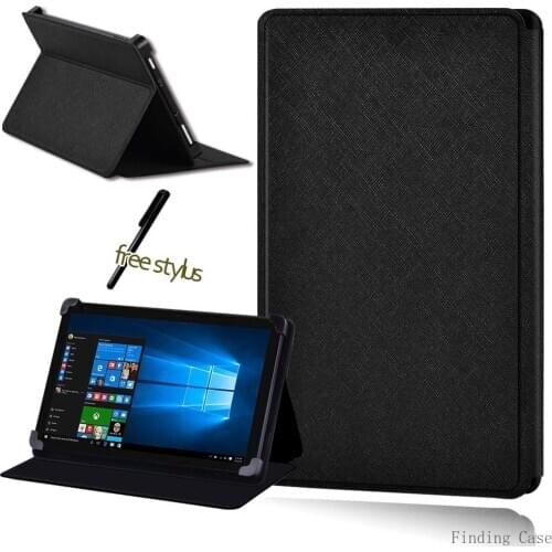 Tablet Case for Chuwi Hi9/HI10/H IPad Tablet Universal Flip Tablet PU Leather /Shockproof Stand Cover Case +free Stylus