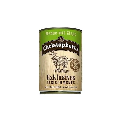 Christopherus Exklusives Menu Филе в желе для взрослых собак всех пород (с мясом козы)