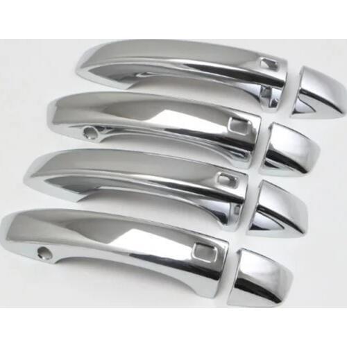 For Audi Q7 2016 New Chrome Car Door Handle Cover Trim