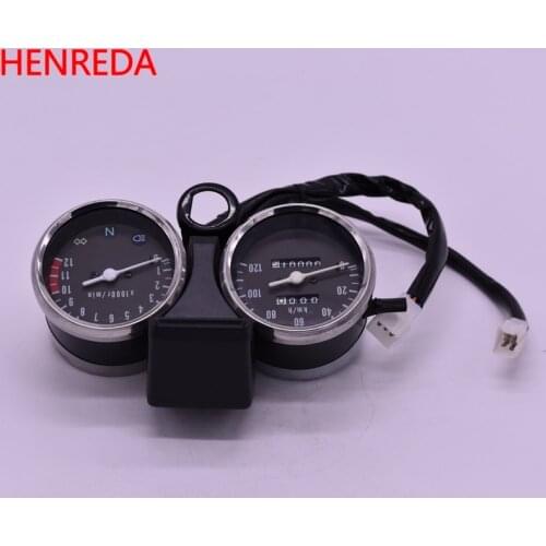 GN125 motorcycle instrument assembly suitable for Suzuki motorcycle GN125 odometer tachometer gear indicator 125cc spare parts