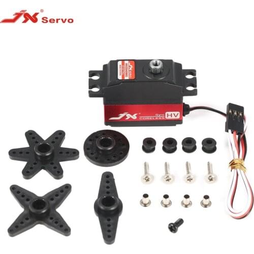 JX PDI-HV2545MG Waterproof 25g Metal Gear Digital High Voltage Tail Servo for RC TREX Align ALZRC 450 500 Helicopter Airplane