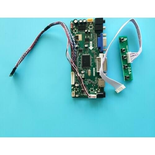 Kit for B156HTN02.1 1920x1080 Screen 40pin M.NT68676 Controller Board 15.6" Monitor Display HDMI+DVI+VGA LCD LED Panel
