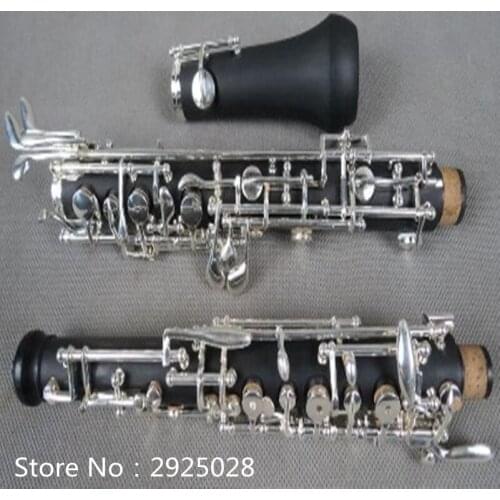 Beautiful advanced oboe C key semiautomatic composite wood oboe Free Shipping