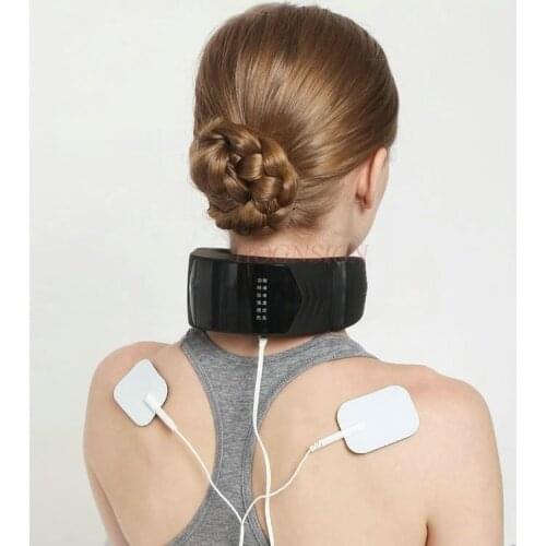 Neck Medical Electric Cervical Massager Neck Waist Shoulder Multifunction Whole Body Pulse Electronic Smart Massage Meridian
