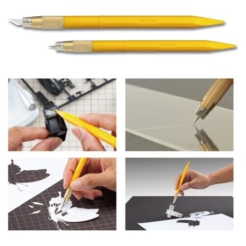 OLFA Limited Art Knife Ideal for designers, hobbyists, craftsmen. Besides, dental technicians choose the AK-5 for dentune molds