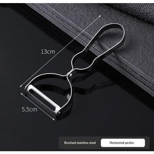 Three-in-one vegetable peeler Stainless steel potato peeler Sharp fruit carrot shredder Kitchen gadget accessories