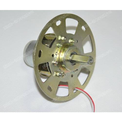 Geared motor 12 v dc 12 v 1 turn metal gear deceleration motor 32 mm motor with lead