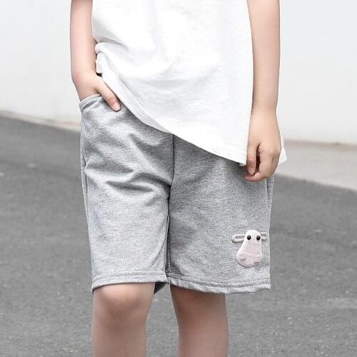 Girls' shorts summer childrens sports leisure pants pure cotton childrens babies five-point pants