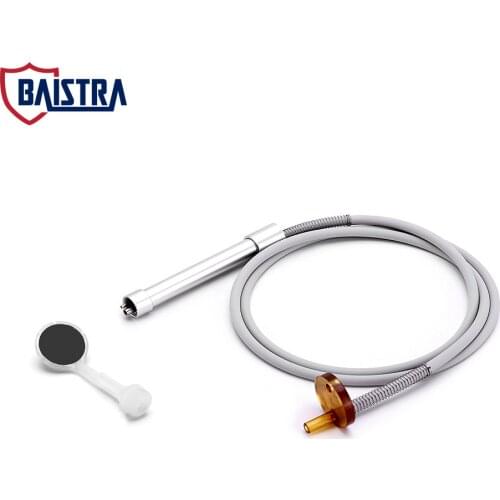 Baistra Dental Disposable Plastic Salivary Suction Anti Fog Mouth Mirror Set with Stainless Steel Handle