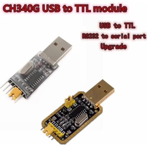 1pcs CH340G USB to TTL module CH340G CH340 upgrade download a small wire brush plate STC microcontroller board USB to serial