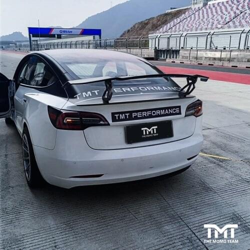 2015-2021 Model S High Performance Trunk Wing Spoiler For Tesla Model 3 S X Spoiler Real Carbon Fiber Model Three Accessories