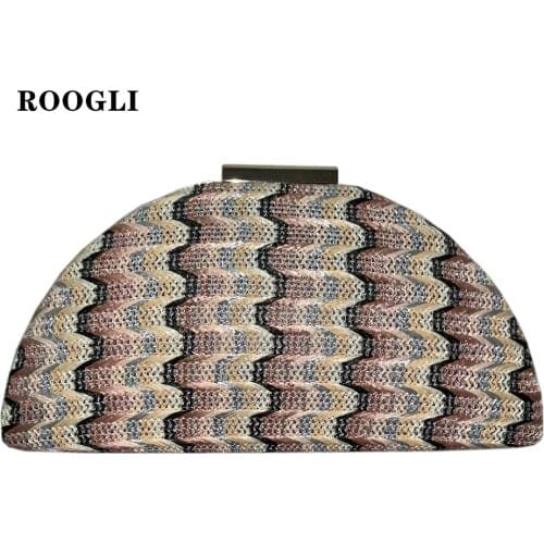 2021 retro woven evening bag womens hand bag fashion beach bag straw single shoulder bag slant bag zero Purse Handbagbag