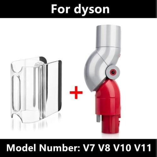 Adaptor For Dyson V7 V8 V10 V11 Quick Release Low Reach Adaptor 970790-01 Vacuum Cleaner Accessories Holder Attachment Clip