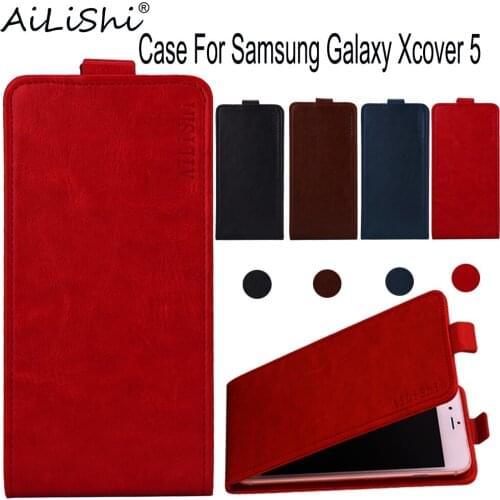 AiLiShi Case For Samsung Galaxy Xcover 5 Luxury Flip PU Leather Case Exclusive 100% Phone Protective Cover Skin+Tracking