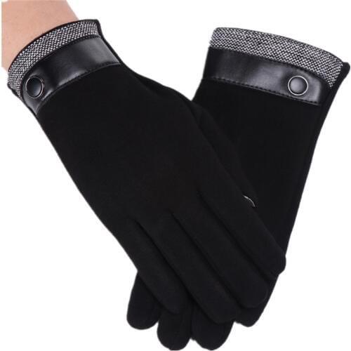 Brand New Touch Screen Men Women Gloves Autumn and Winter Warm leather Mittens Glove Unisex Velvet Thick Cotton Riding Gloves