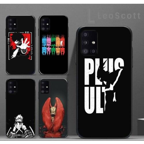 Anime My Hero Academia Phone Case For Samsung A32 A51 A52 A71 A50 A12 A21S S10 S20 S21 Plus Fe Ultra