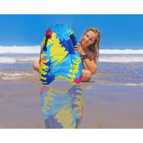 Outdoor Children Inflatable Bodyboards Kids Lightweight Soft Surfboards Swimming Pool Beach Floating Mat Kids Water Play Toys
