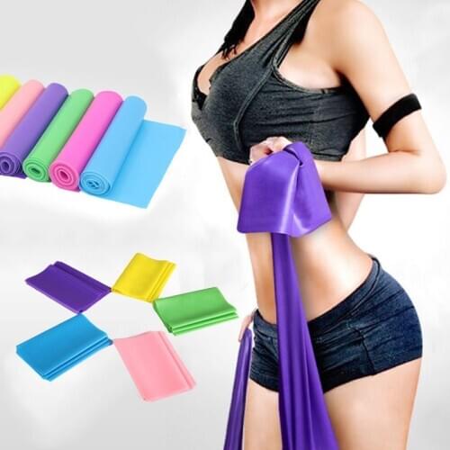 Elastic Rubber Bands Resistance Stretch Pull Rope Yoga Expander Loops For Fitness Exercise Gym Strength Training Yoga Crossfit