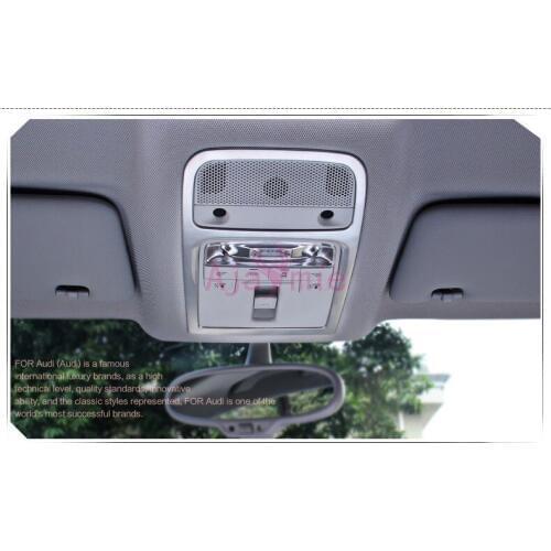 Reader Lamp Cover 2012 2013 2014 2015 2016 2017 Interior Moulding Trim ABS Panel Chrome Car Styling For Audi Q3 Accessories