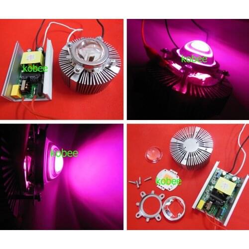 100W spectrum grow light kits,full spectrum led grow lights with Reflector fixed bracekt 100w led driver for hydroponics