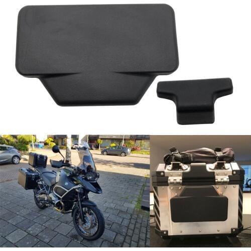 Motorcycle Passenger Backrest Back Topcase Set Pad Rear Saddlebag Trunk Sticker for F800GS R1200GS F 800 GS ADV / R 1200 GS Adv