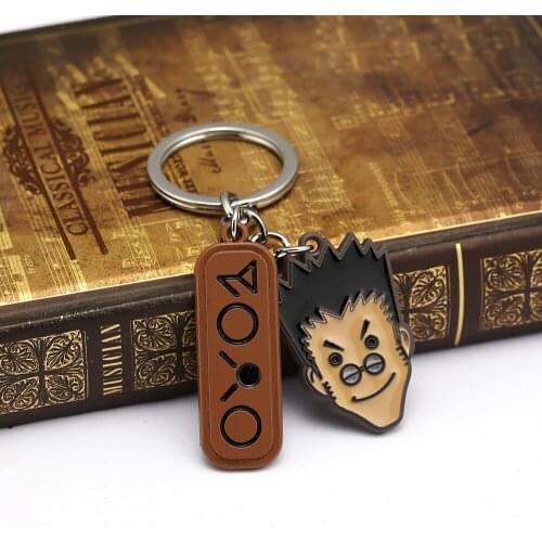 Hunter x Hunter Keychain Leorio Paladinight Pendant Metal Key Ring Holder Men Car Women Bag Key Chain Chaveiro Anime Jewelry