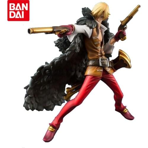 Bandai Genuine ONE PIECE POP 2 Years Later Theater Version Z Modeling MH Vinsmoke Sanji Action Figure Collection Model Toys