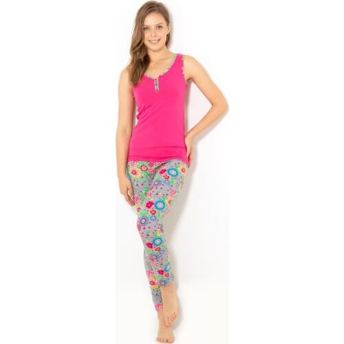 Pajamas For Women Home Suit Sexy Sleep Set Plus Size Nightgown 2 Piece Breathable Spring And Summer Loose Cotton Pants fashion