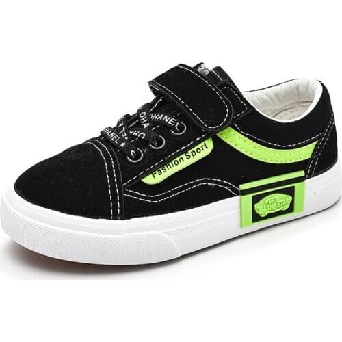 SKOEX New 2020 Childrens Canvas Shoes Boys Casual Sneakers Breathable Girls Fashion School Uniform Sports Shoes Trainers