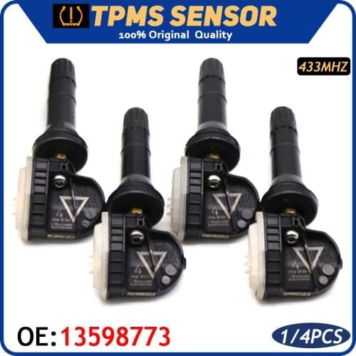 TPMS Sensor Tire Pressure Monitoring System 13598773 For Opel Ampera-e Antara Bolt Karl Mokka Viva 2015-2019 433mhz TP3040050