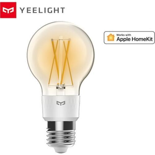 Yeelight smart LED Filament bulb 200V 700 lumens 6W Lemon Smart bulb Work with Apple homekit