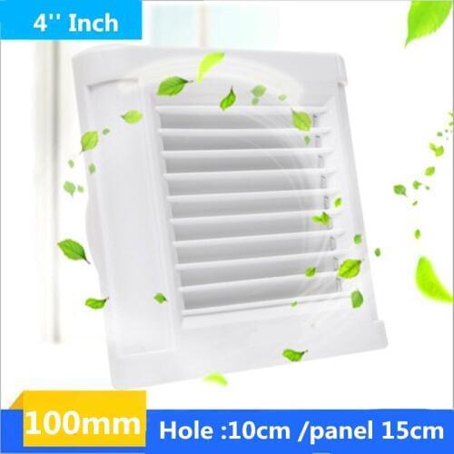15W 4 inch silence Ventilating Strong Exhaust Extractor Fan for Window Wall Bathroom Toilet Kitchen Mounted 220V 100mm wall fan