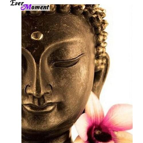 5D diy diamond painting resin mosaic diamond painting full square diamond 3d cross stitch embroidery Buddha religions ASF550