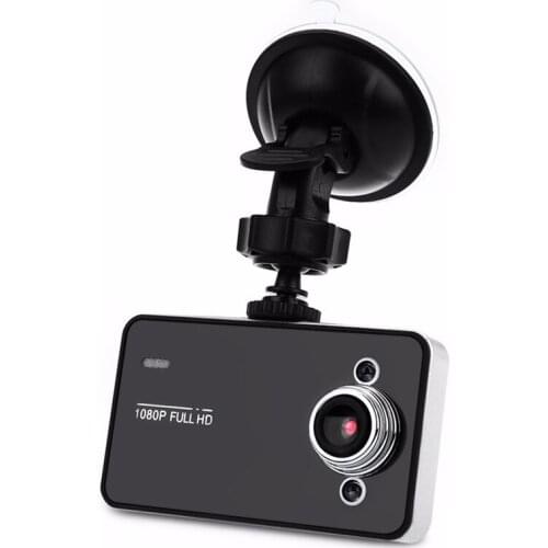 Auto Tachograph 2.3" Full HD 1080P Car Camera DVR Camcorder Video Driving Car Recorder K6000 90º Shooting Mini Car DVR HD