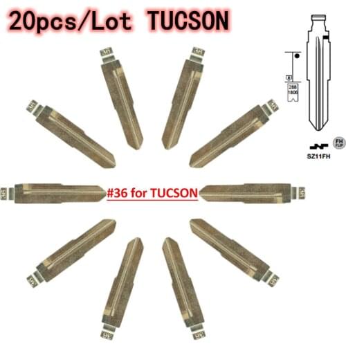 Kd vvdi remote key blade ncut Flip KD Remote Key Blade Type #36